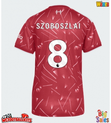 Liverpool Dominik Szoboszlai #8 Replica Home Stadium Shirt for Women 2026-27 Short Sleeve